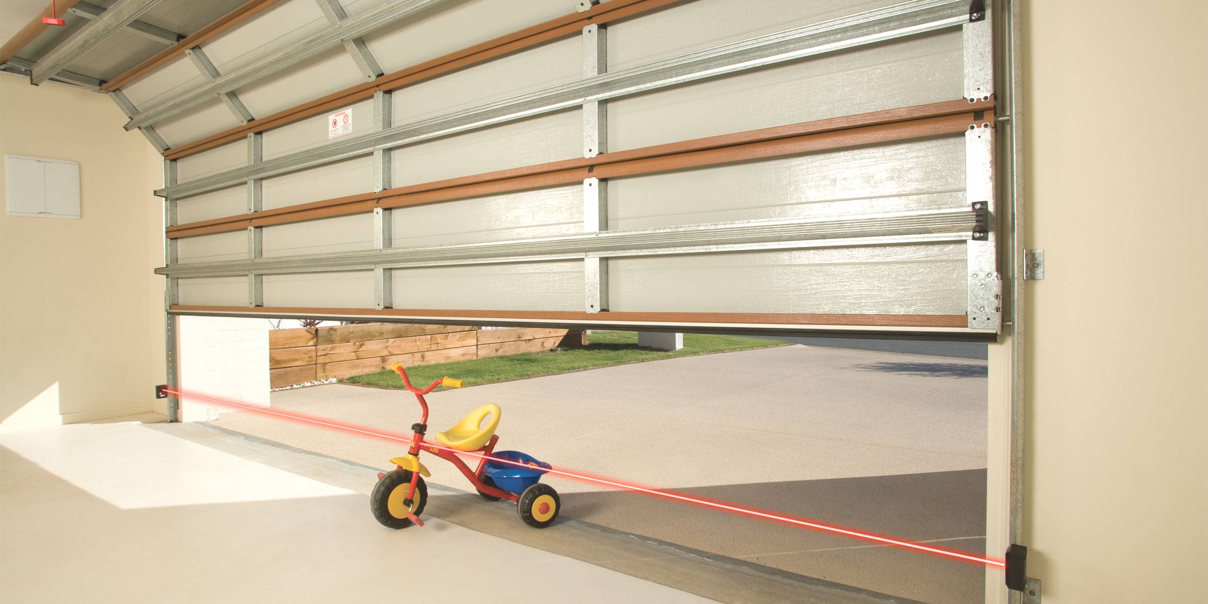 elektrische sectionale garagepoort @city